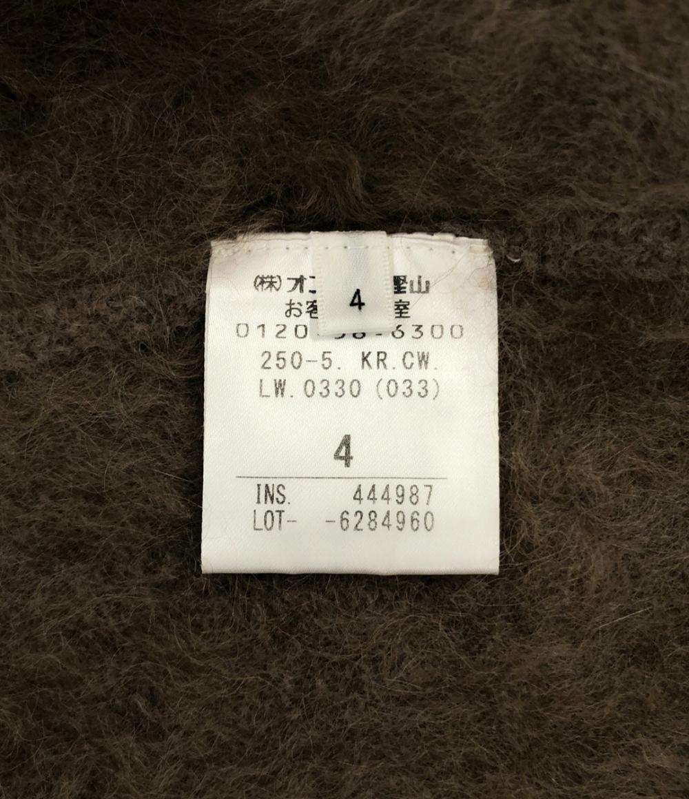 ベイジ ロングカーディガン レディース SIZE 4 (S) BEIGE.