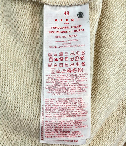 MARNI 長袖 エンプロイダリーポロシャツ メンズ SIZE 48 (L) マルニ