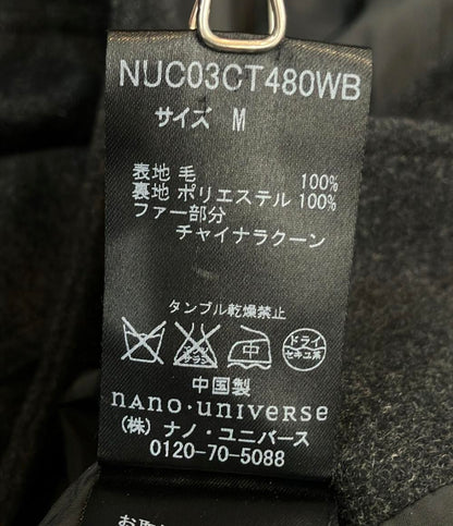 美品 ナノユニバース モッズコート メンズ SIZE M nano universe
