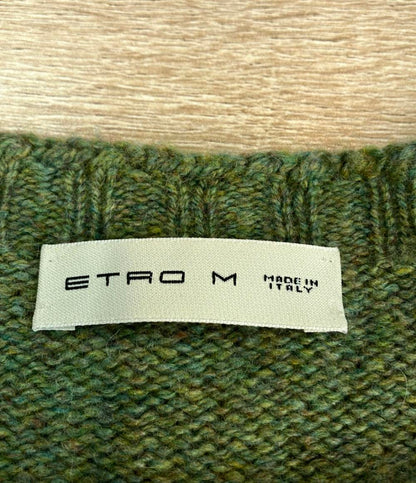 ETRO 長袖ニット カシミア100% 172-1M500-9626 メンズ SIZE M エトロ