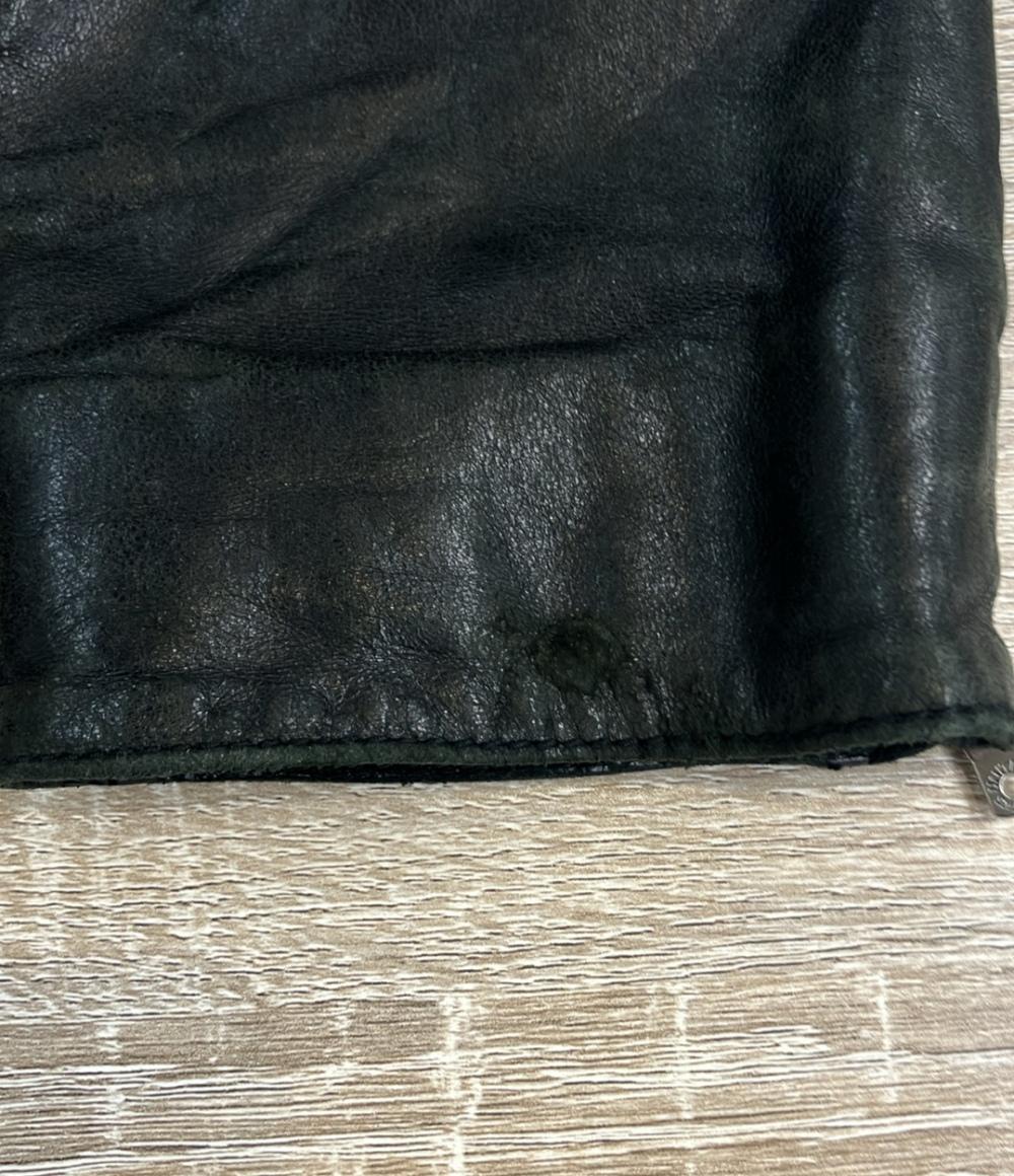 訳あり UNITED ARROWS シングルライダースジャケット 1125-199-3843 レディース SIZE S ユナイテッドアローズ