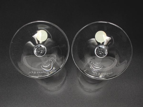 TIFFANY&Co. シャンパングラス 2点セット ペア スウィング ティファニー