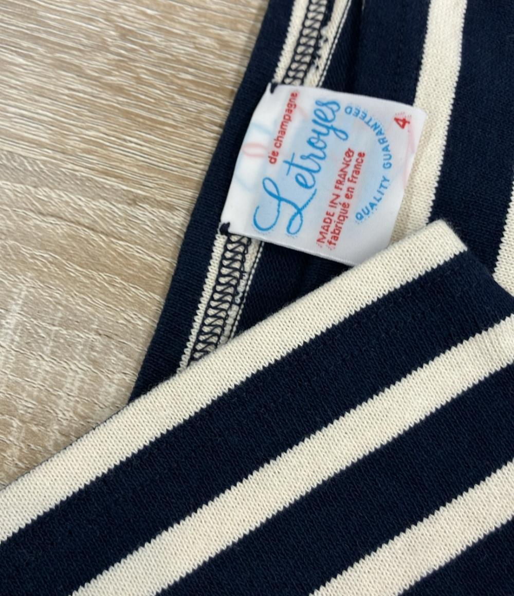 ルトロワ 長袖Tシャツ ボーダー レディース SIZE 4 (L) Letroyes