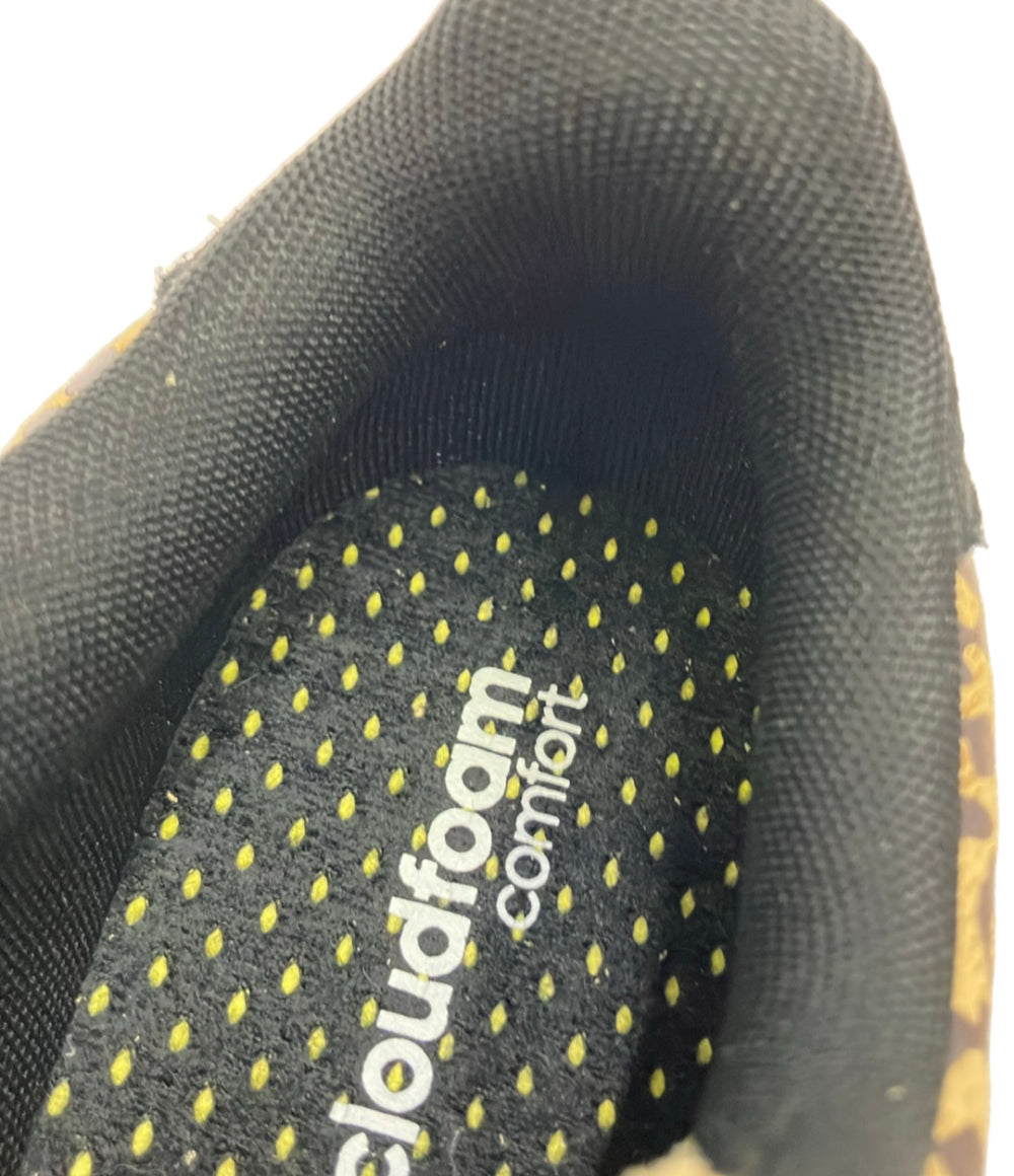 美品 adidas ローカットスニーカー レオパード柄 アドバンコート FY8957 レディース SIZE 24.0 アディダス