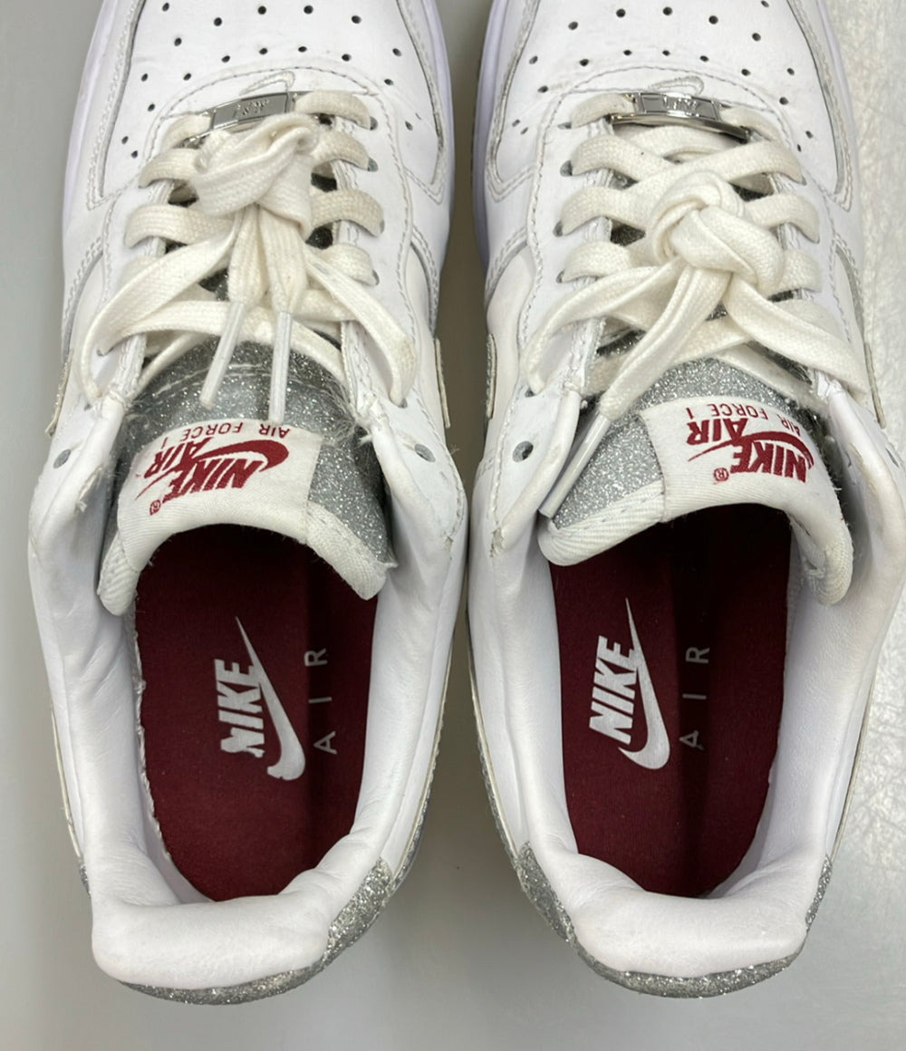 NIKE ローカットスニーカー W AIR FORCE 1 07 LX GLITTER SWOOSH HQ3461-191 レディース SIZE 24.0 ナイキ
