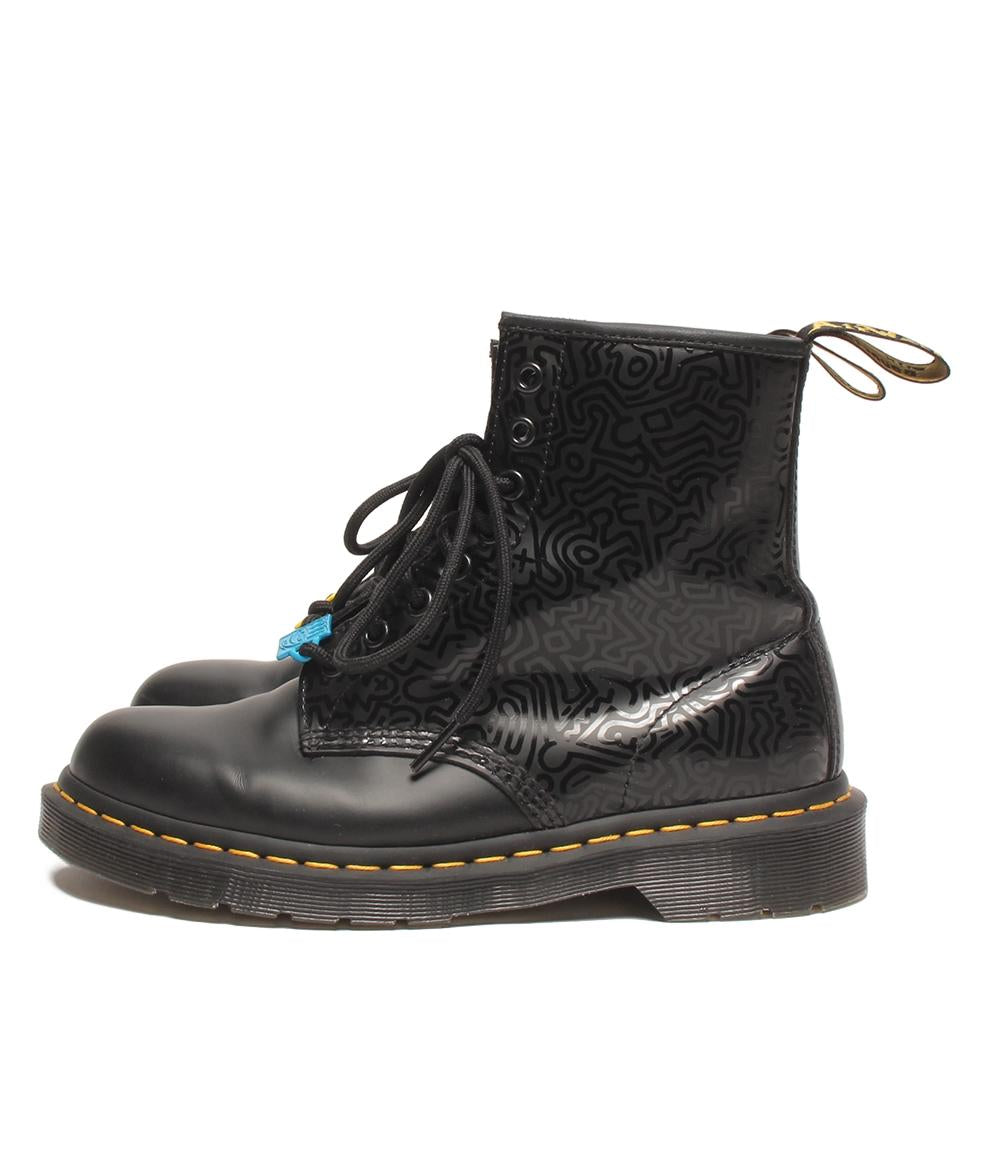 美品 Dr.Martens ワークブーツ ショートブーツ キース・へリング レディース SIZE 8 (XL) ドクターマーチン