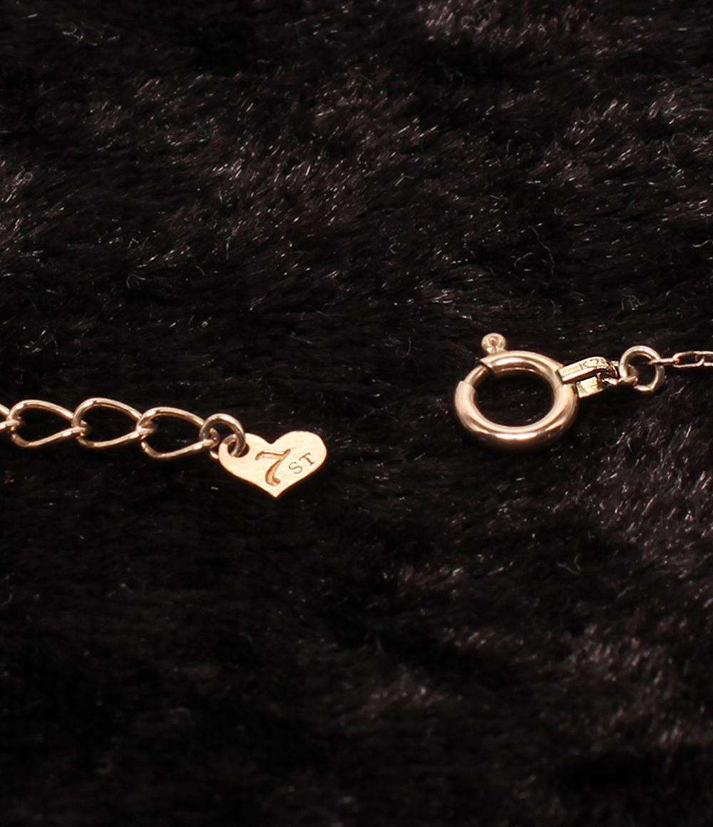 美品 Samantha Tiara ネックレス K7 ローズクオーツ ハートモチーフ