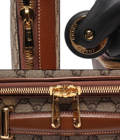 美品 GUCCI キャリーケース GGスプリーム 429038 525040 メンズ レディース グッチ