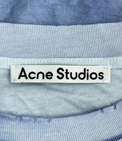 Acne Studios 半袖 スプレー加工ロゴTシャツ ダメージ加工 CL0196 メンズ SIZE M アクネ ストゥディオズ
