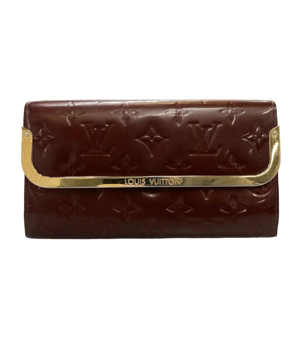 LOUIS VUITTON 長財布 エナメル モノグラム ヴェルニ M19592 レディース ルイ・ヴィトン