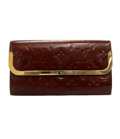 LOUIS VUITTON 長財布 エナメル モノグラム ヴェルニ M19592 レディース ルイ・ヴィトン