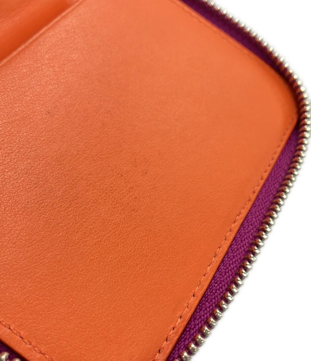 VERSACE ラウンドファスナー二つ折り財布 レディース ヴェルサーチ