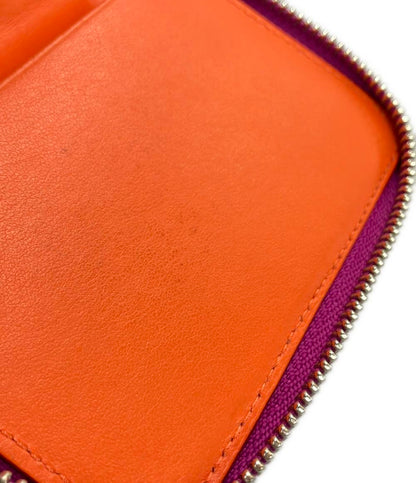 VERSACE ラウンドファスナー二つ折り財布 レディース ヴェルサーチ