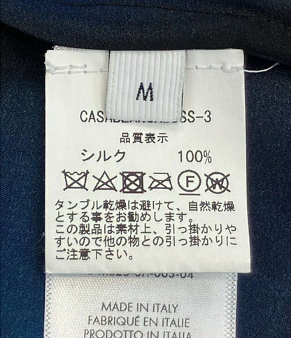 Casablanca 半袖 ラ・プレモニション シルクシャツ メンズ SIZE M カサブランカ