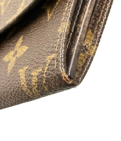 LOUIS VUITTON 長財布 ポシェット ポルトモネ クレディ モノグラム M61724 メンズ レディース ルイ・ヴィトン