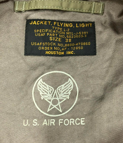 ヒューストン フライトジャケット メンズ SIZE 38 (M) HOUSTON