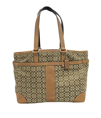 COACH トートバッグ ショルダーバッグ 2WAY ミニシグネチャー F77156 レディース コーチ