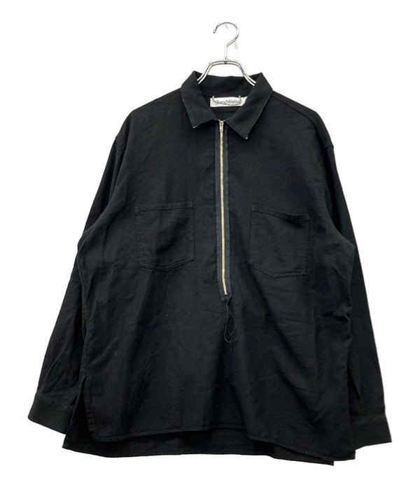 Sandwaterr 長袖Tシャツ RESEARCHED HALF ZIP SHIRT SW-S0204 メンズ