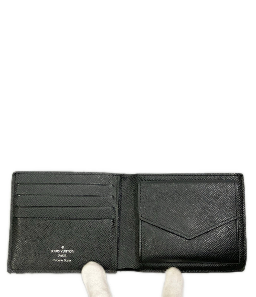 LOUIS VUITTON 二つ折り財布 ポルトフォイユ マルコNM ダミエ グラフィット N63336 メンズ ルイ・ヴィトン