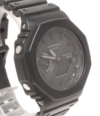 美品 CASIO 腕時計 G-SHOCK ソーラー ブラック GA-B2100 メンズ カシオ