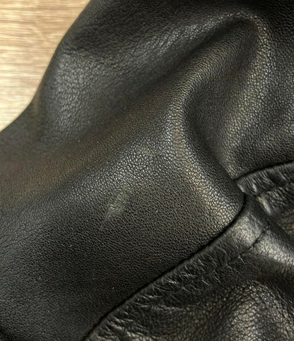 ALLSAINTS ダブルライダースジャケット Conroy Leather インポート ML058F メンズ SIZE S オールセインツ