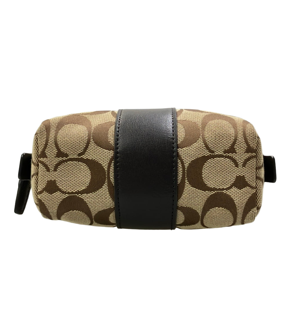 美品 COACH ポーチ コスメポーチ シグネチャー F21497 レディース コーチ