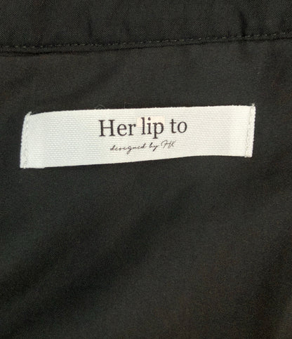 Her lip to ノースリーブワンピース Scala Lace-Trimmed Dress 1242305152 レディース SIZE S ハーリップトゥ