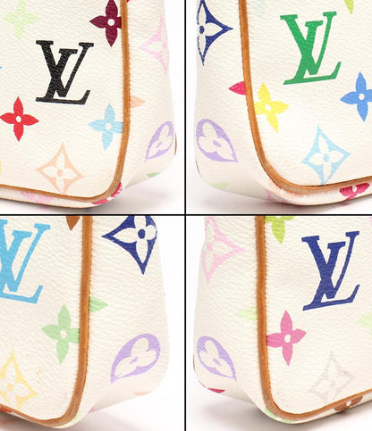 ルイ・ヴィトン ハンドバッグ アクセサリーポーチ 村上 隆 ポシェットアクセソワール マルチカラー M92649 レディース LOUIS VUITTON