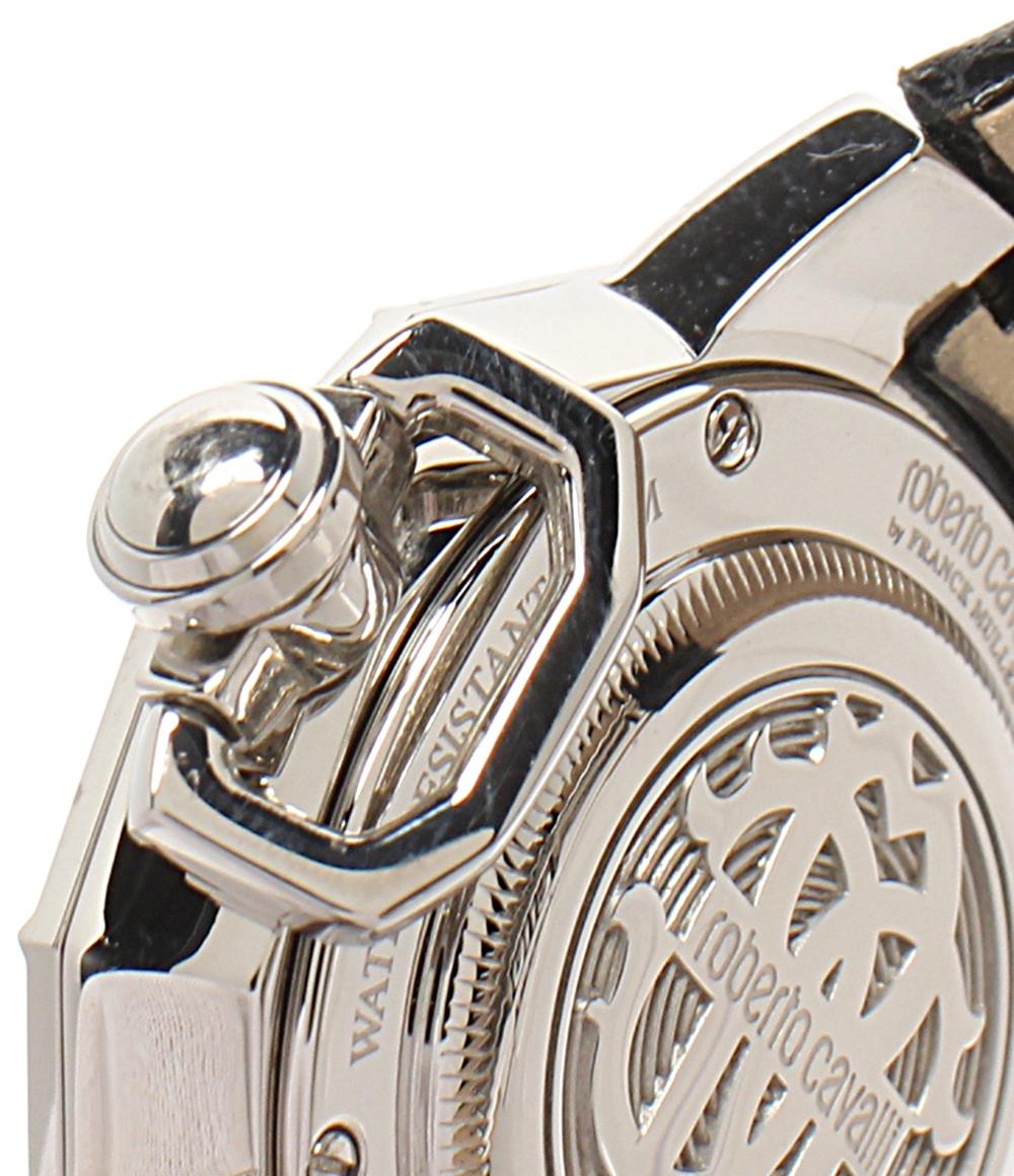 Roberto Cavalli FRANCK MULLER 腕時計 クオーツ シルバー 1L003  