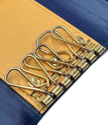 Dunhill 6連キーケース キーリング付き ベルグレイブ メンズ ダンヒル