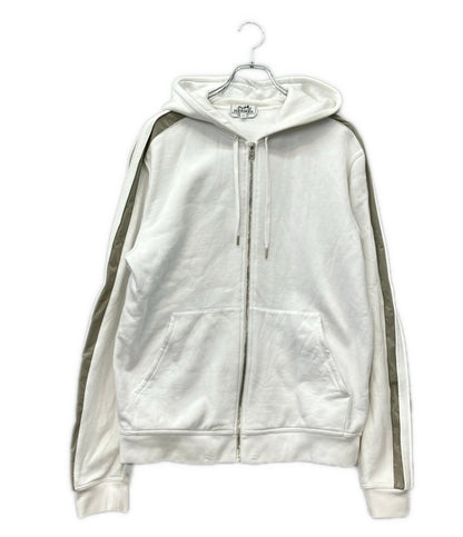HERMES フーデッドジップアップ ランHパーカ 31-5754 メンズ SIZE L エルメス