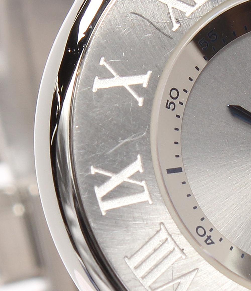 Cartier 腕時計 マスト21 クオーツ シルバー 1330 レディース メンズ カルティエ