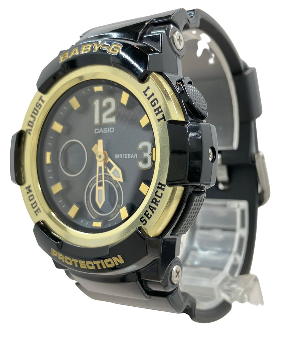 CASIO 腕時計 Baby-G ソーラー ブラック BGA-2100 メンズ カシオ