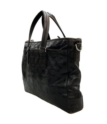 COACH トートバッグ ショルダーバッグ 2WAY 斜め掛け オプアート 70253 レディース コーチ