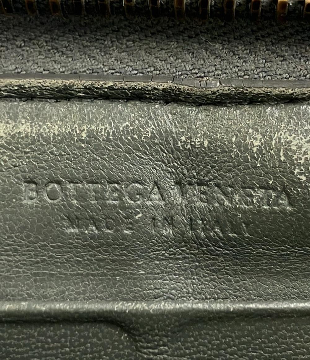 BOTTEGA VENETA ラウンドファスナー長財布 パイソン イントレチャート レディース ボッテガ・ヴェネタ