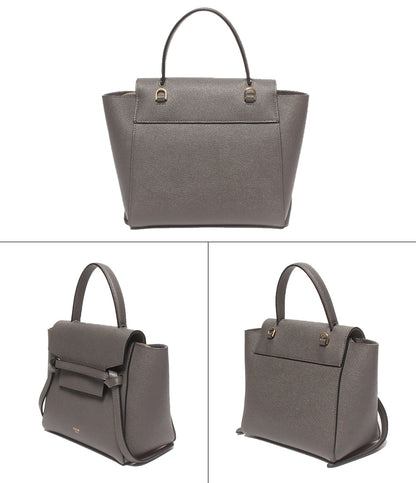 CELINE 2WAY ハンドバッグ ショルダーバッグ 肩掛け 斜め掛け ナノ ベルトバッグ 189003 レディース セリーヌ