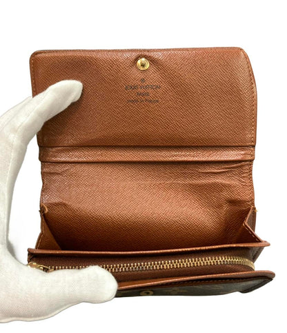 LOUIS VUITTON 二つ折り財布 モノグラム ポルトモネ ビエ トレゾール M61730 レディース メンズ ルイ・ヴィトン