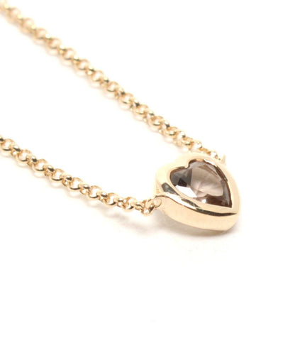 美品 4℃ ネックレス K10 ハートモチーフ レディース ヨンドシー