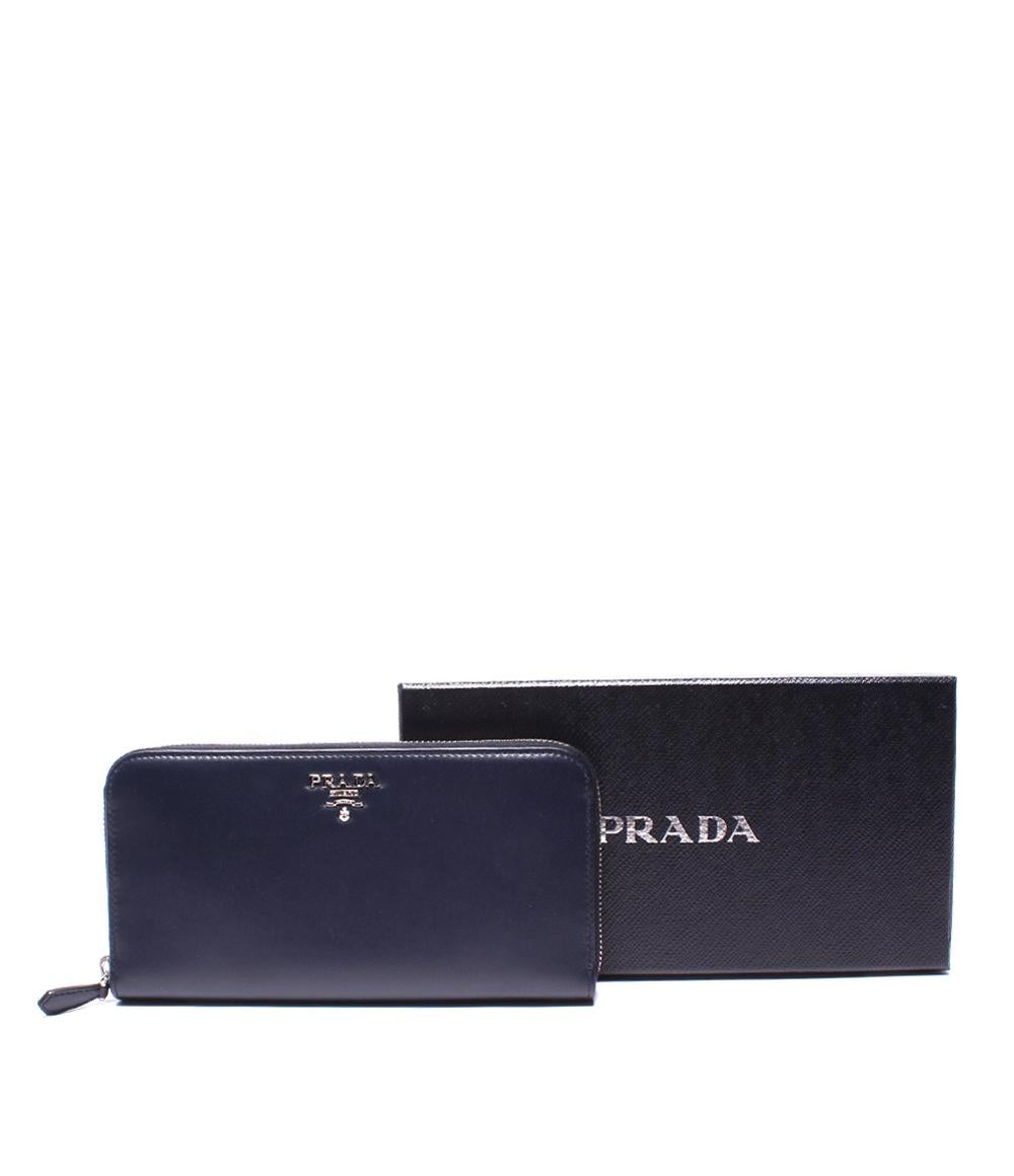 美品 プラダ ラウンドファスナー長財布 レディース PRADA