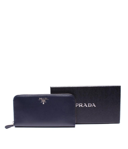 美品 プラダ ラウンドファスナー長財布 レディース PRADA