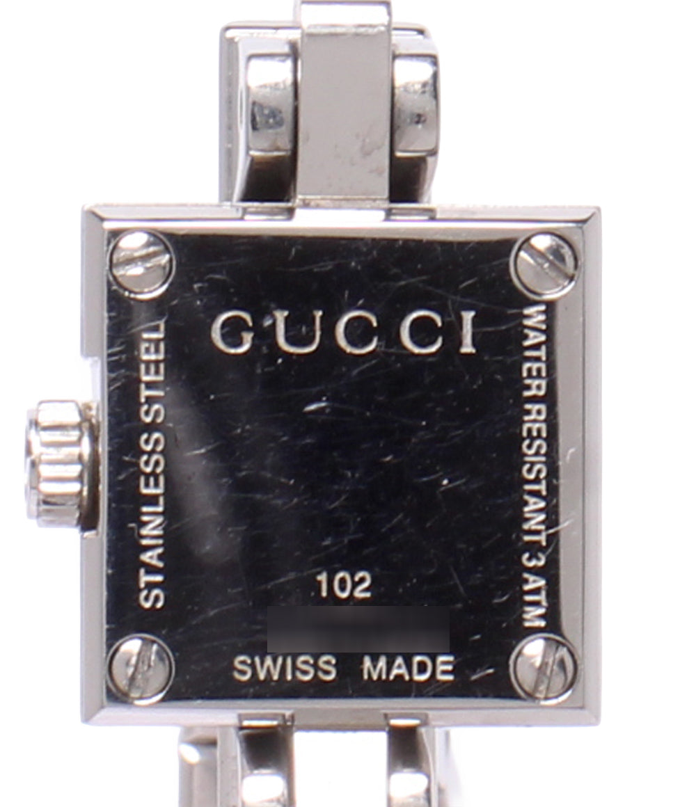 GUCCI 腕時計 Gミニ クオーツ ホワイト 102 レディース グッチ