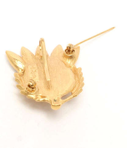 YVES SAINT LAURENT ブローチ パイナップルモチーフ レディース イヴ・サンローラン