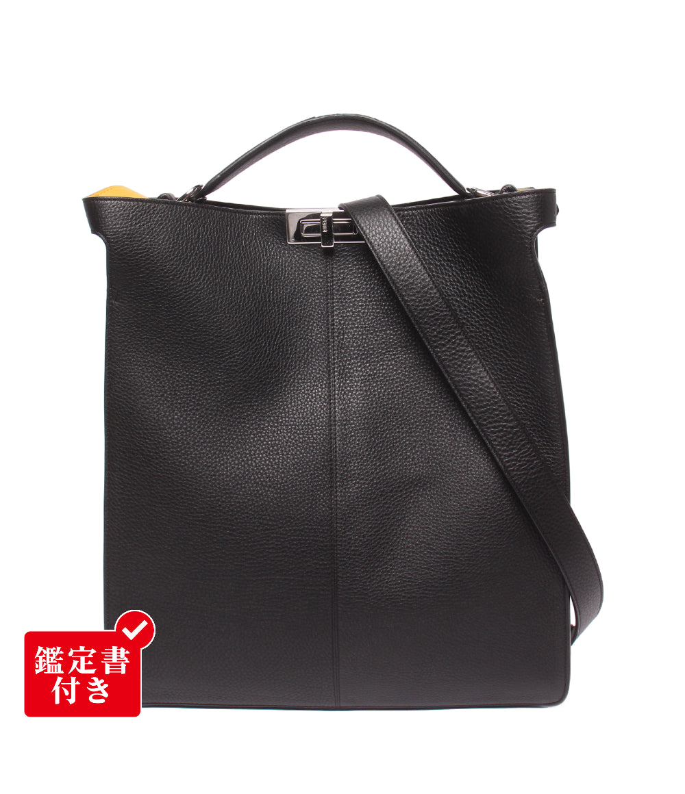 FENDI 2WAY ハンドバッグ ショルダーバッグ 肩掛け 斜め掛け ピーカブー エックスライト フィット メンズ フェンディ