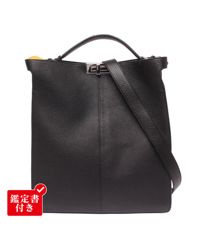 FENDI 2WAY ハンドバッグ ショルダーバッグ 肩掛け 斜め掛け ピーカブー エックスライト フィット メンズ フェンディ