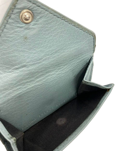 BALENCIAGA 三つ折り財布 レザー ペーパーミニ 391446 4005 レディース バレンシアガ