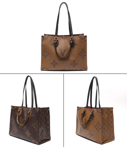 LOUIS VUITTON 2WAYハンドバッグ ショルダーバッグ 肩掛け オンザゴーMM モノグラム ジャイアント リバーズ M45321 レディース ルイ・ヴィトン