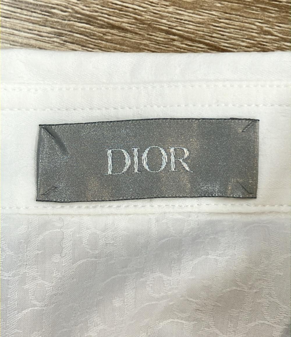 Christian Dior 長袖シャツ コットン オブリーク 総柄 トップス