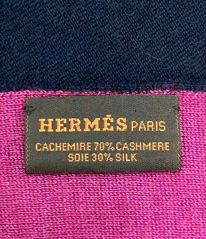 HERMES マフラー リバーシブル レディース エルメス