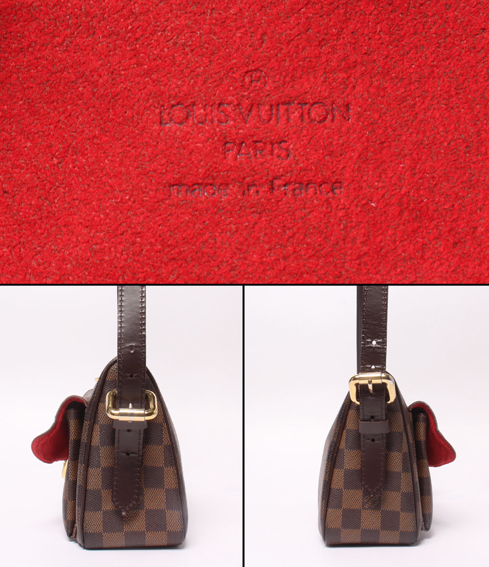 LOUIS VUITTON ショルダーバッグ 斜め掛け ラヴェッロGM ダミエ エベヌ