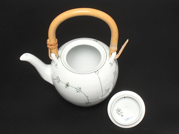 訳あり Royal Copenhagen 急須 湯呑み カップ 5点セット 茶器セット